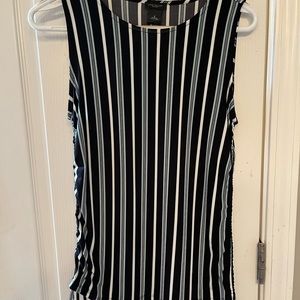 Ann Taylor Factory blue sleeveless shell/tank. Small.